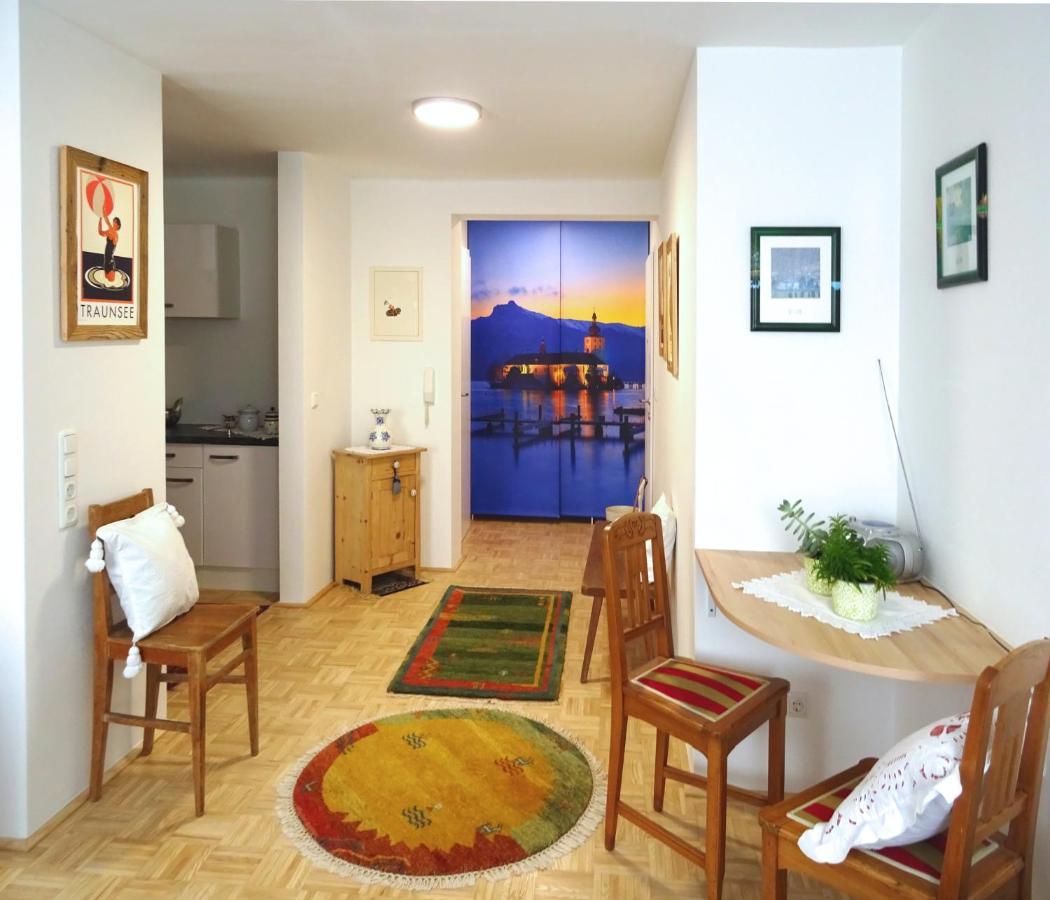 Homely Apartment In The Center With Garden View Gmunden Ngoại thất bức ảnh